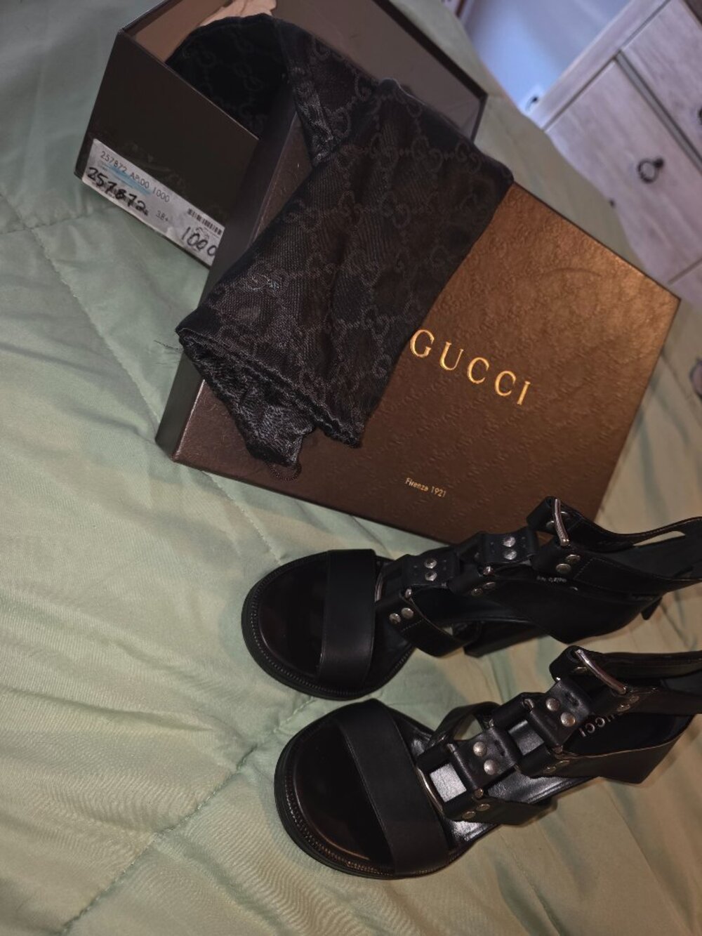 Gucci black heels